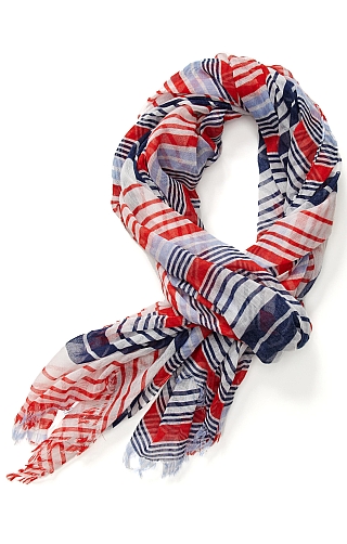 Multi Stripe Scarf $29.50