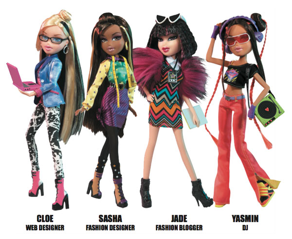 bratz dolls and their names