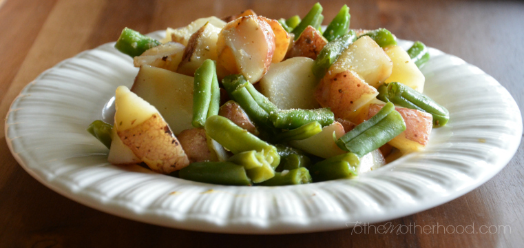 Green Giant Roasted Red Potatoes Green Beans Rosemary Butter Sauce