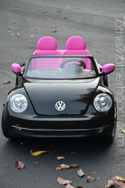 Kid Trax VW Beetle Convertible 12 Volt Battery Powered Ride On To the Motherhood Travel Lifestyle Blog