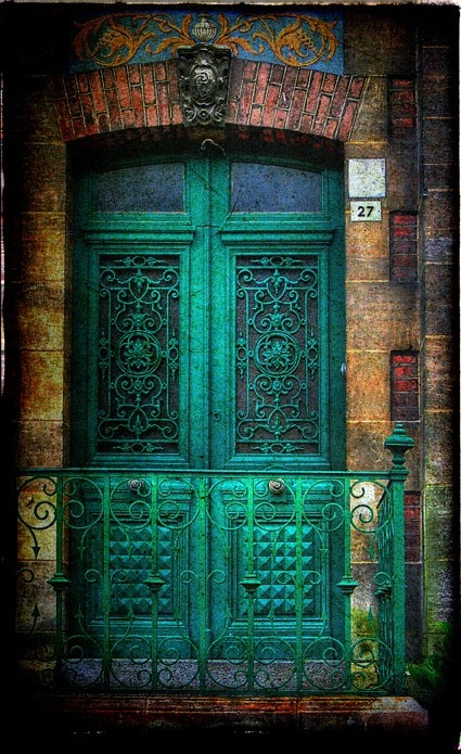 Emerald Green Door