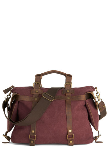 In the Event of Adventure Bag in Cabernet $109.99