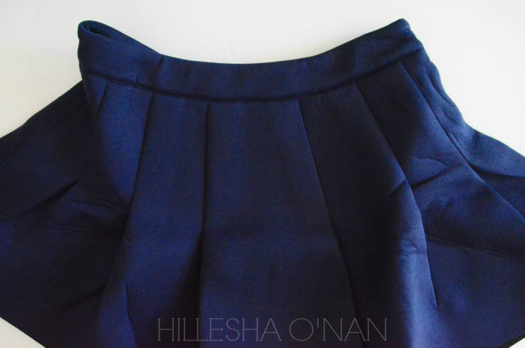 Neoprene Mini Skirt by JOA