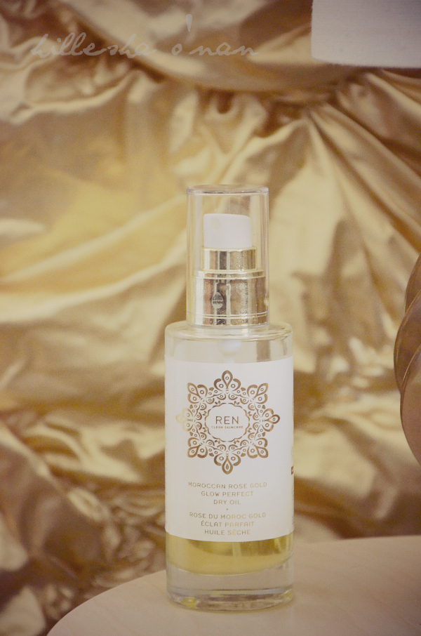 Ren Moroccan Rose Gold Glow Perfect Dry Oil