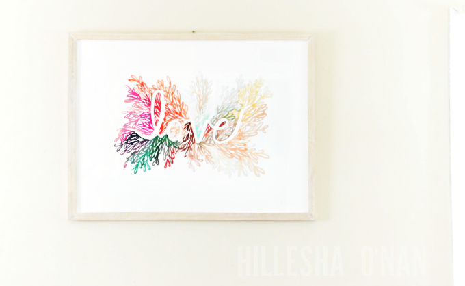 Minted Limited Edition  Love Wall Art Print by Kelly Ventura