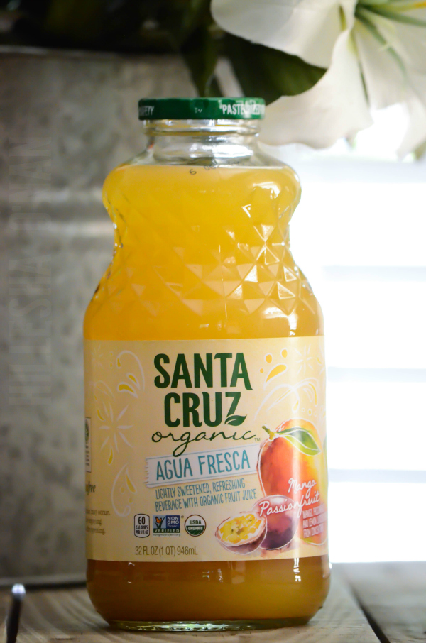 Santa Cruz Organic Agua Fresca Mango Passionfruit