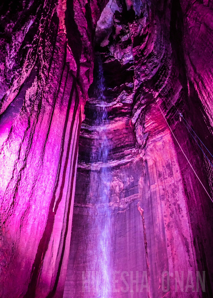 Ruby Falls Cave in Chattanooga, TN