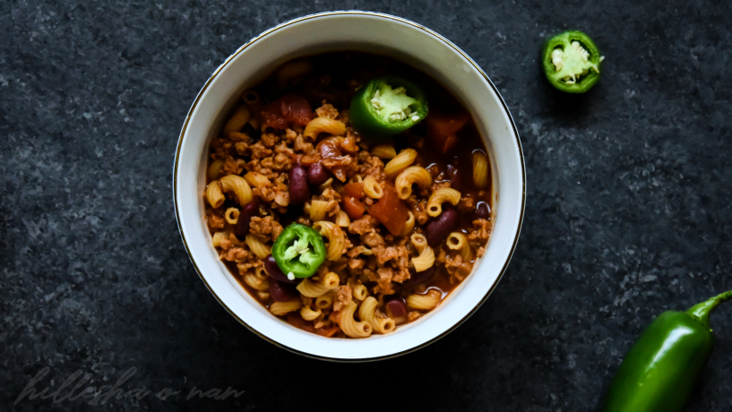 Vegetarian Chili with Faux Meat