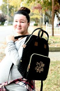 Marleylilly Monogrammed Diaper Backpack Review