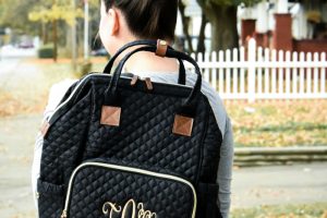 Marleylilly Monogrammed Diaper Backpack Review