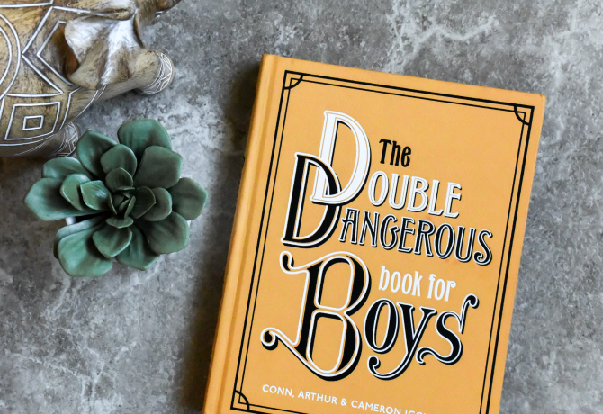 The Double Dangerous Book for Boys by Conn Iggulden Book Photography by HilLesha O'Nan