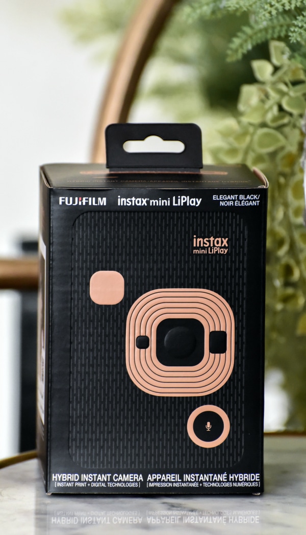 Capture Life's Moments with the Fujifilm Instax Mini LiPlay Camera in Blush  Gold - Instant Memories!